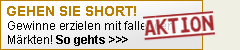 Jetzt mit CFDs short gehen und von fallenden M&auml;rkten profitieren